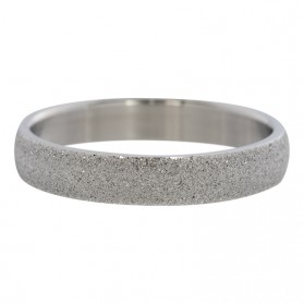 iXXXi Sandblasted ring 4 mm Zilver