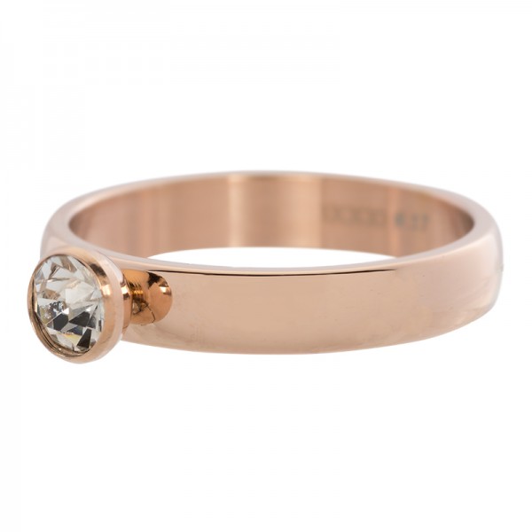 iXXXi Crystal Zirkonia Ring Rose 4mm