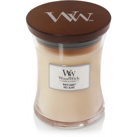 Woodwick White Honey Candle Medium