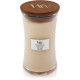 Woodwick White Honey Large Candle