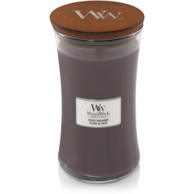 Woodwick Sueded Sandalwood Large Candle