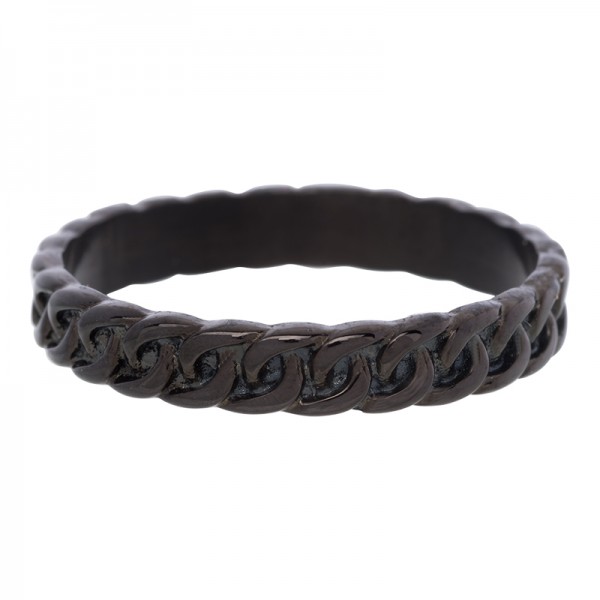 iXXXi Curb Chain Ring Zwart 4mm