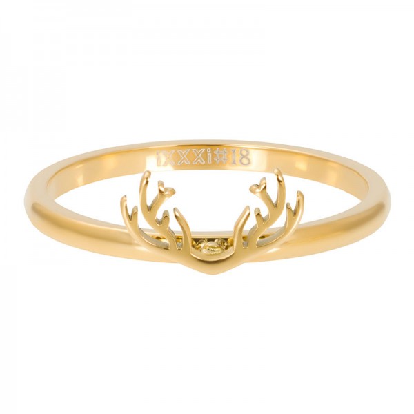 iXXXi Symbol Antlers Goud 2mm