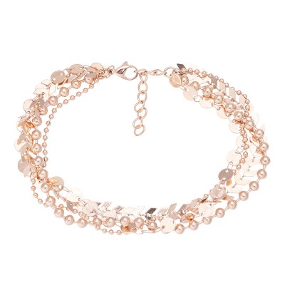 IXXXI Arrow Chain Armband Rosé