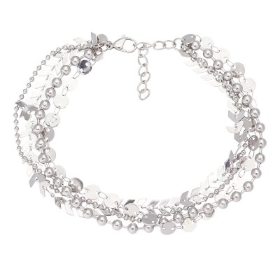 IXXXI Arrow Chain Armband Zilver