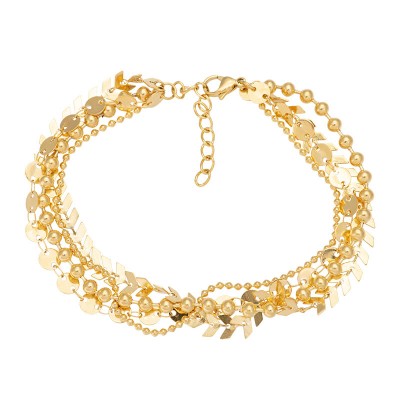 IXXXI Arrow Chain Enkelband Goud