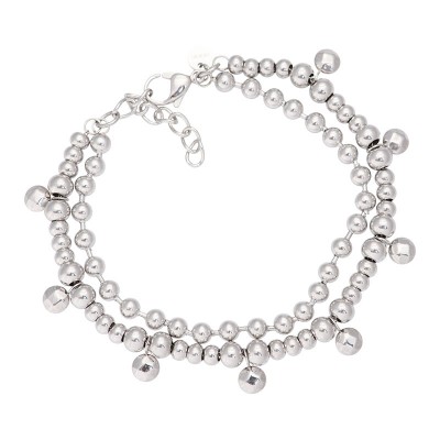 IXXXI Dazzling Circles Armband Zilver