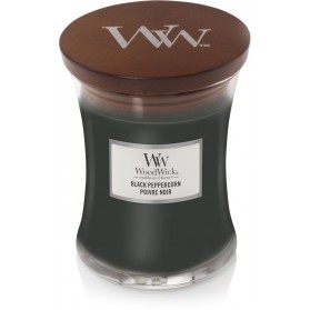 Woodwick Black Peppercorn Candle Medium