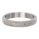 iXXXi Ring Caviar Silver
