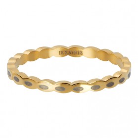 iXXXi ring Oval Shape Goud 2mm
