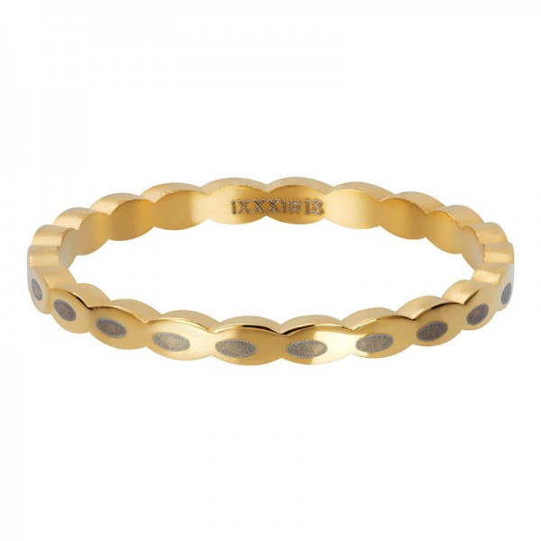 iXXXi ring Oval Shape Goud 2mm