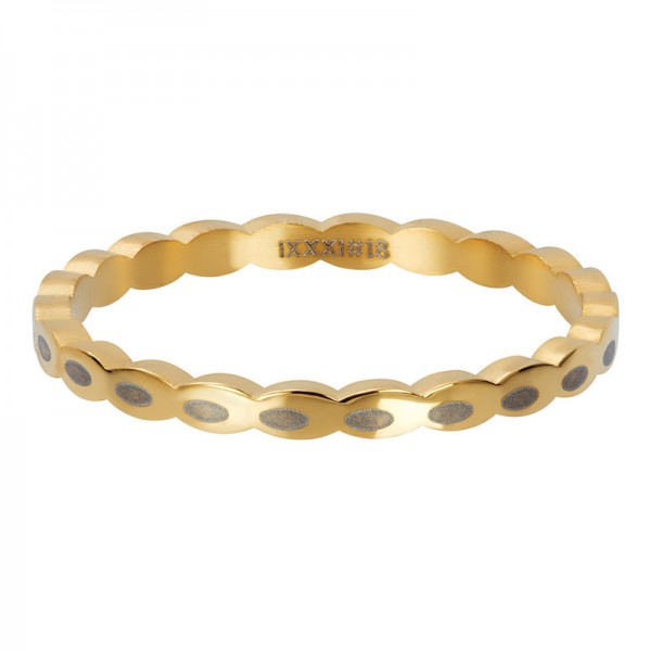 iXXXi ring Oval Shape Goud 2mm
