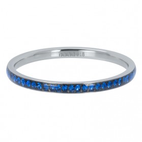 iXXXi Zirconia ring 2mm Capri Blue