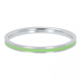 iXXXi ring Line Green 2mm