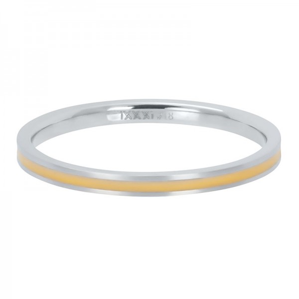 iXXXi ring Line Yellow 2mm