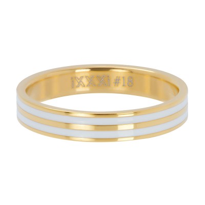 iXXXi Double Line White Goud 4mm