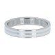 iXXXi Double Line White Zilver 4mm