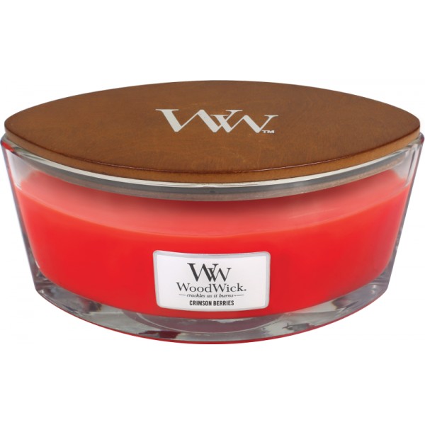 Woodwick Crimson Berries Candle Ellips