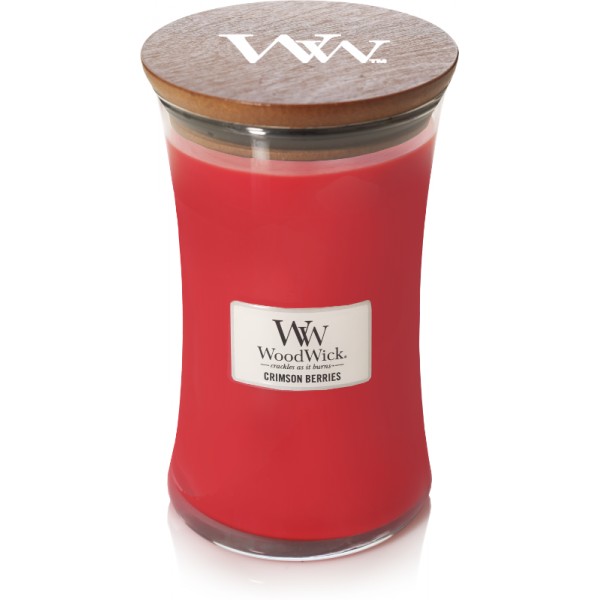 Woodwick Crimson Beriries Large Candle