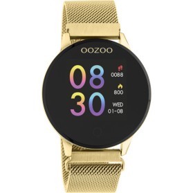 OOZOO Smartwatch Zwart/Goud 43mm Q00121