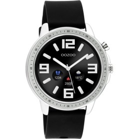 OOZOO Smartwatch Zwart /Zilver 45mm Q00300