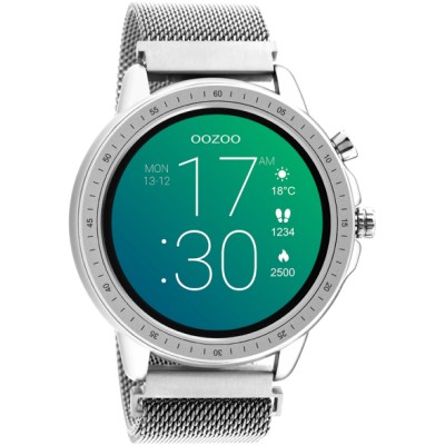 OOZOO Smartwatch Zilver 45mm Q00305