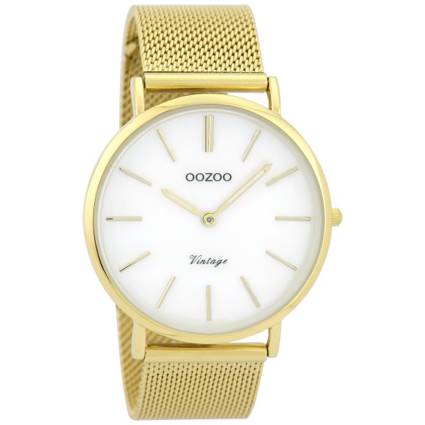 OOZOO Vintage horloge Goud 40mm