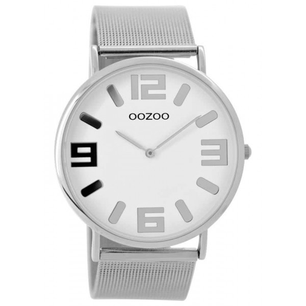 OOZOO Vintage horloge Zilver 40mm C8880