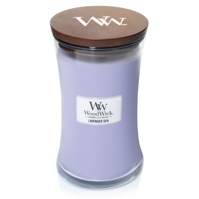 Woodwick Lavender Spa Large Candle