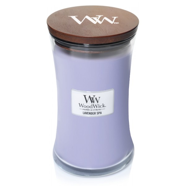 Woodwick Lavender Spa Large Candle