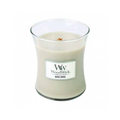 Woodwick Wood Smoke Medium Candle